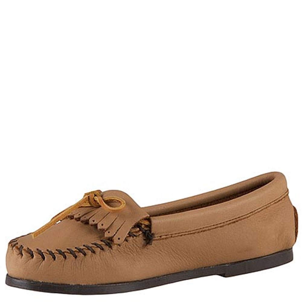 Minnetonka Women's Parkay Suede Moccasin Slip-On Shoes - Comfortable Casual Loafers for Women | Perfect for Walking, Travel & Everyday Wear