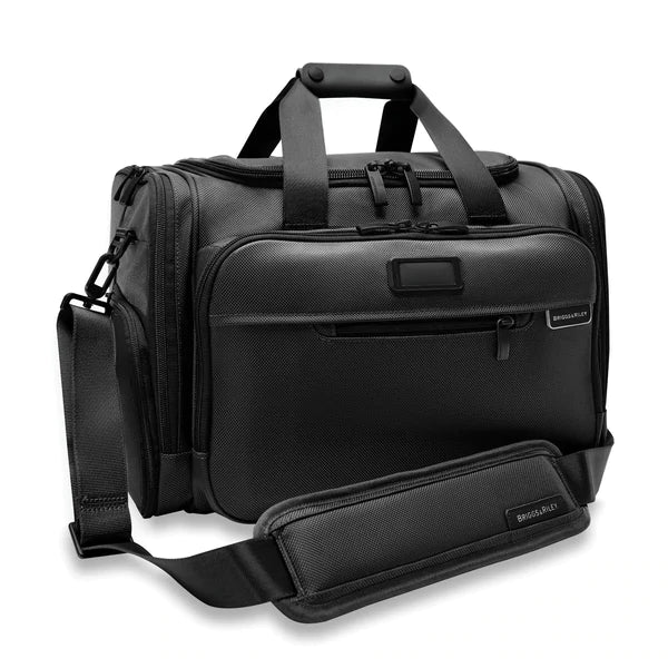 Briggs & Riley Baseline Underseat Duffle Bag - Compact Carry-On Luggage for Air Travel, Business Trips & Weekend Getaways | Perfect Under Airplane Seat Storage