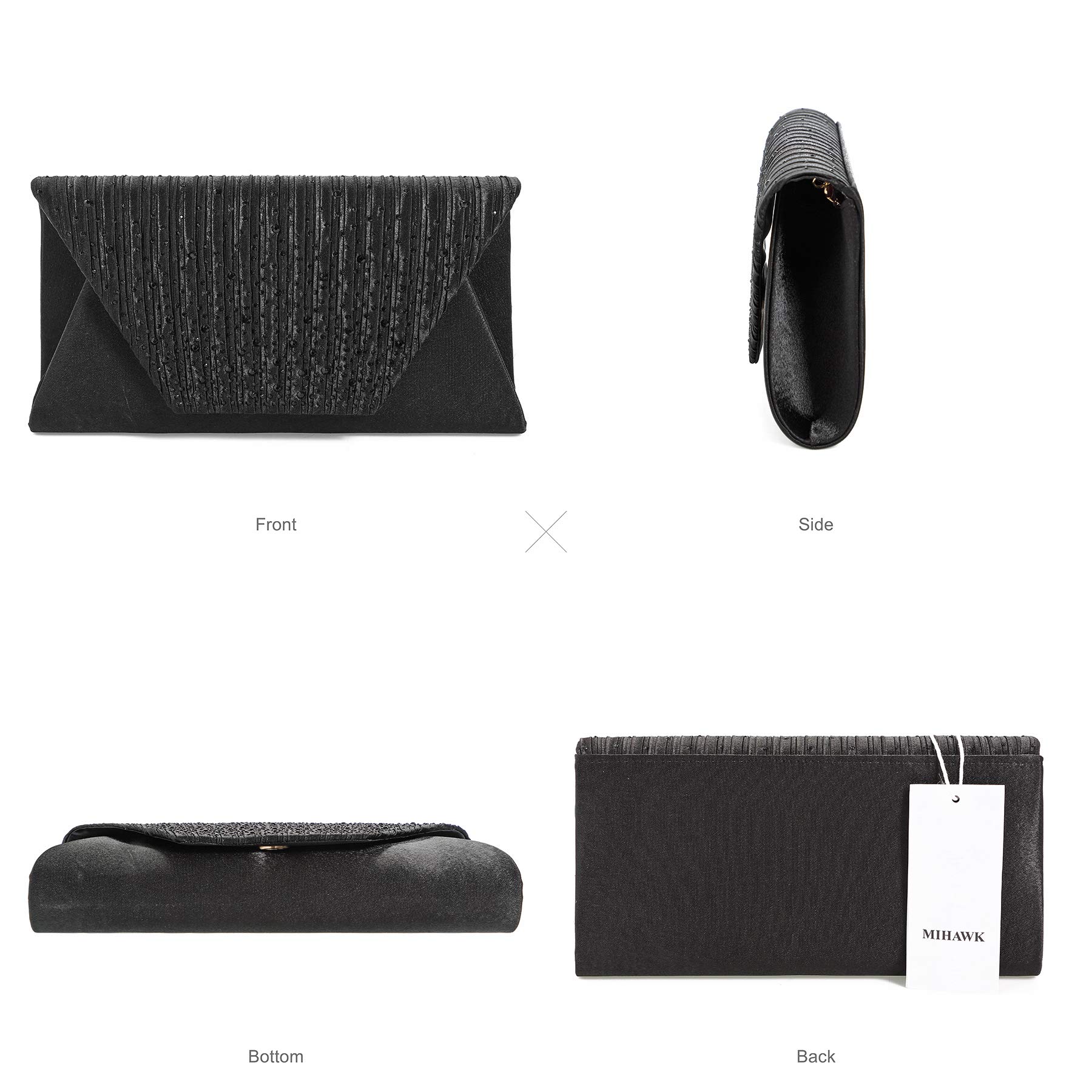 Mihawk Women's Clutch Purses & Evening Bags - Elegant Handbags for Parties, Weddings & Special Occasions | Perfect for Night Out, Formal Events & Gift Giving
