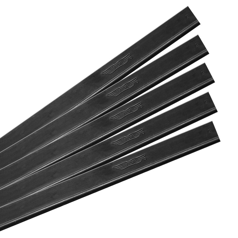 Ettore Premium Rubber Squeegee - Heavy Duty Window Cleaning Tool for Home, Car, and Glass Shower Doors - Streak-Free Cleaning with Comfortable Grip