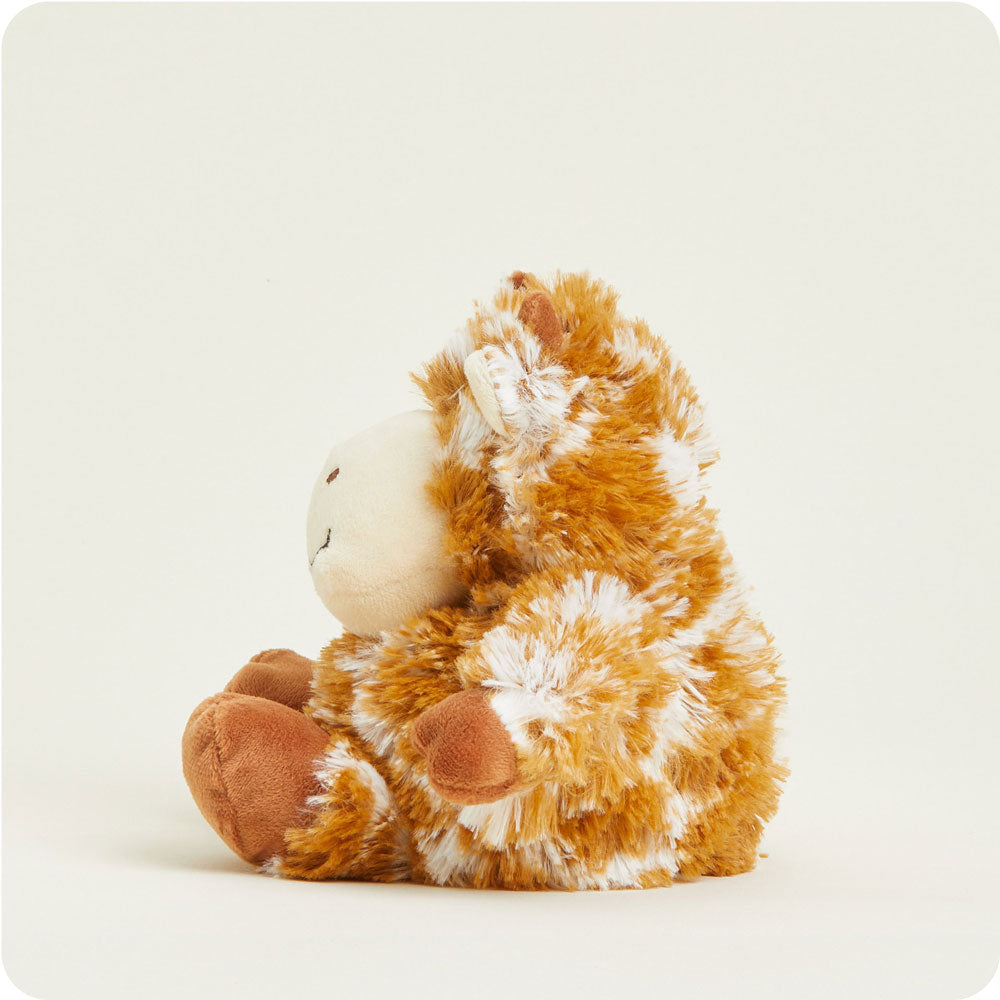 Giraffe Warmies Junior Plush Stuffed Animal - Microwaveable Heating Pad for Kids & Toddlers - Perfect for Bedtime, Relaxation, and Comfort
