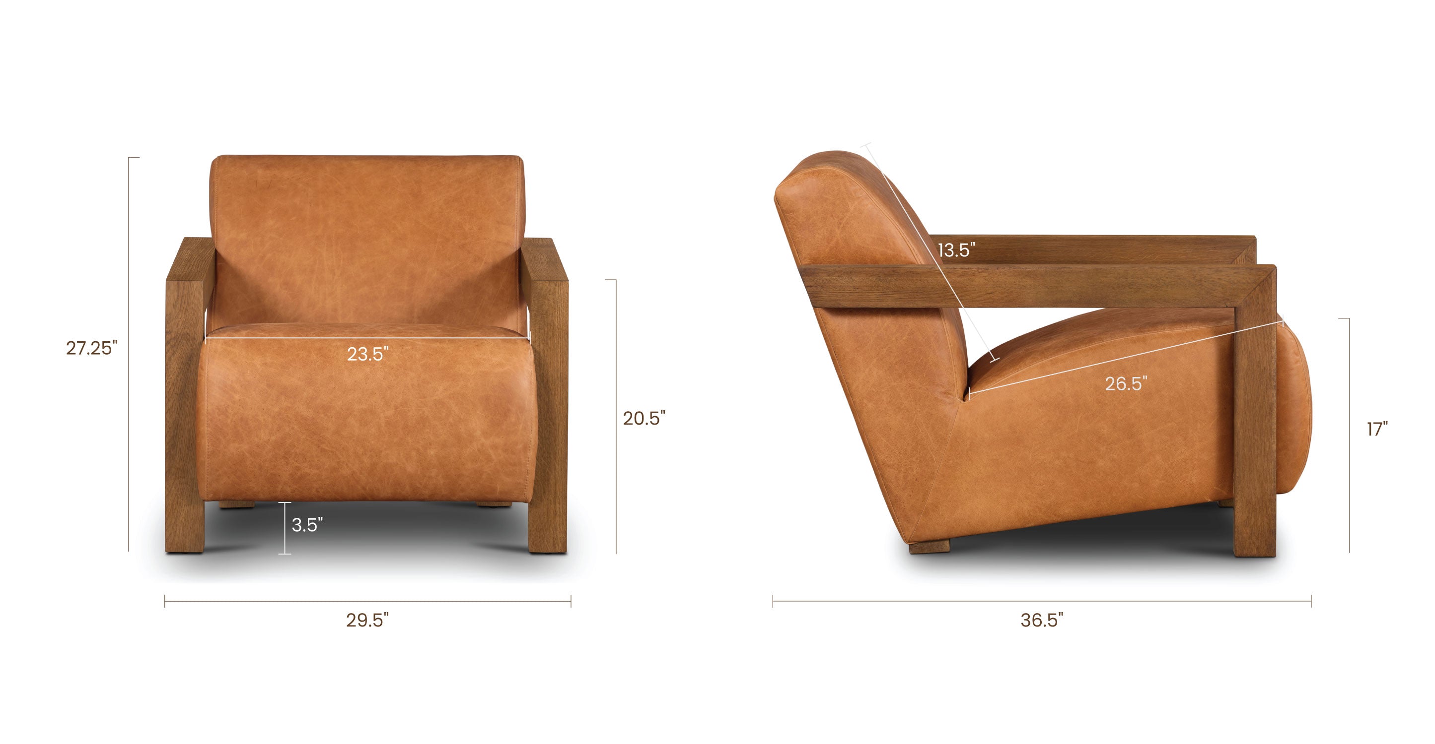 Luxury Giza Lounge Chair - Modern Accent Chair for Living Room, Bedroom & Office - Comfortable Upholstered Armchair with Premium Fabric - Perfect for Relaxing, Reading & Napping