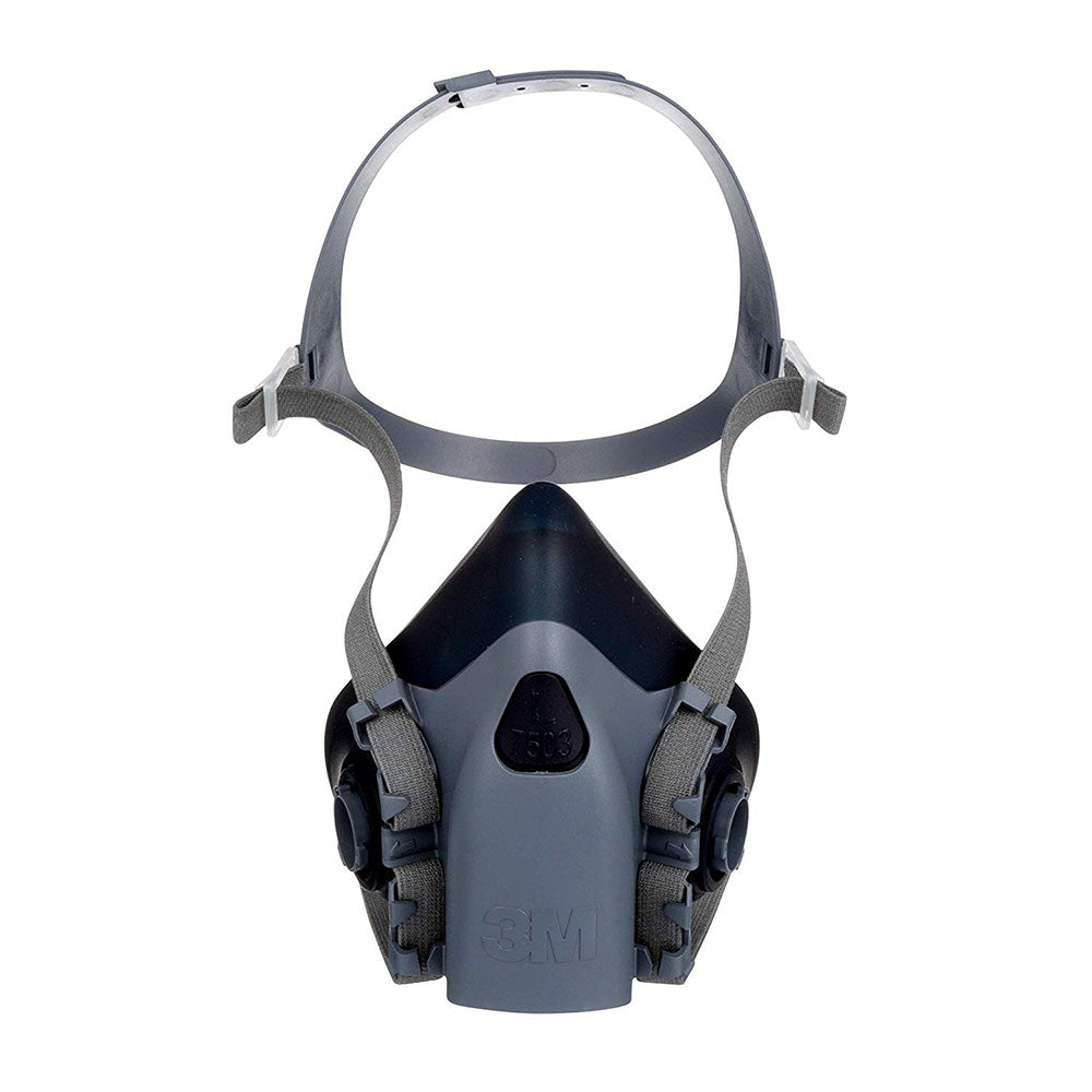 3M 37083 7503 Large Half Facepiece Respirator - Reusable Dust Mask for Construction, Woodworking & Painting - NIOSH Approved Safety Mask for Professionals