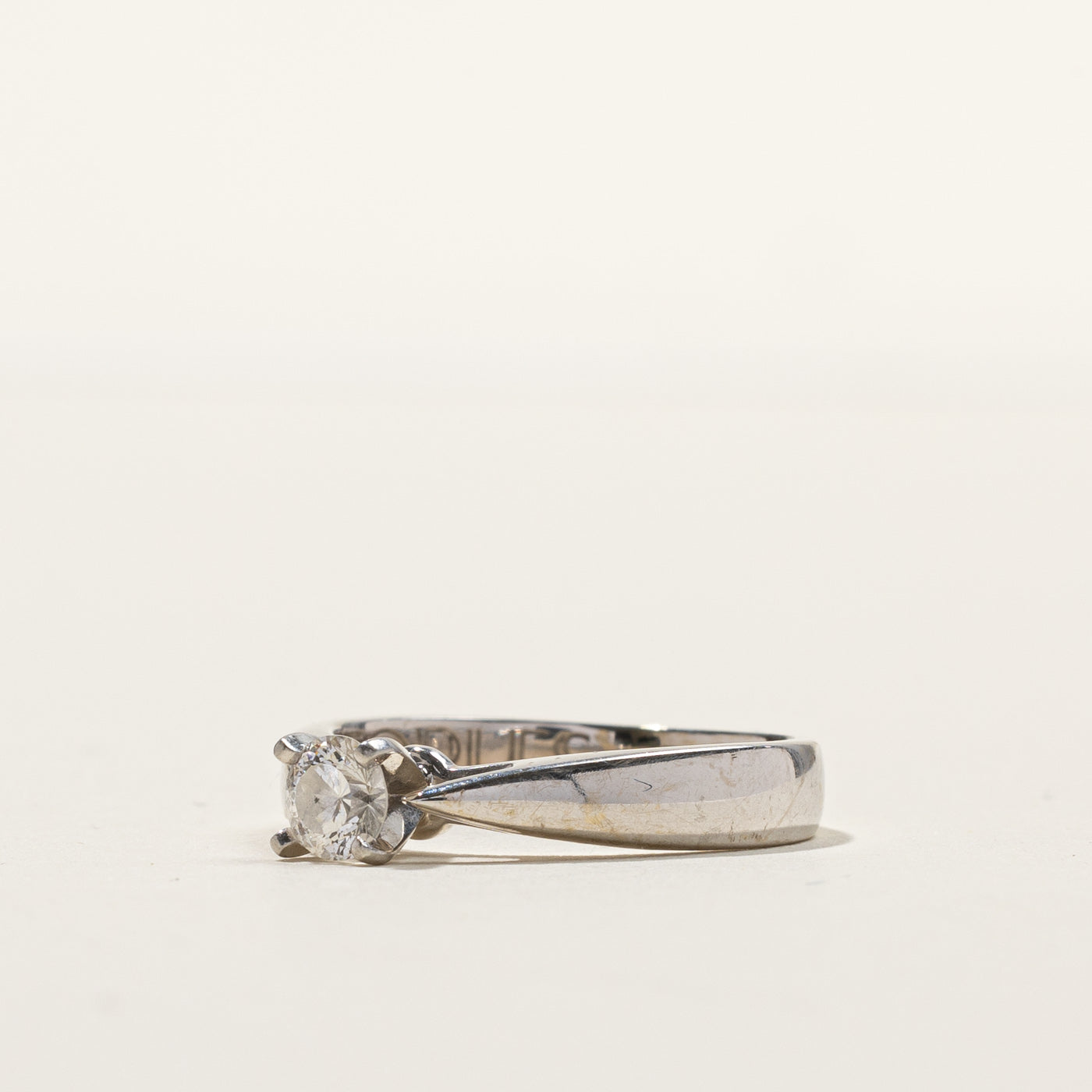 0.29ct Solitaire Diamond Engagement Ring - Size 5 | Classic Round Cut Wedding Band for Women | Perfect for Proposals, Anniversaries & Special Occasions