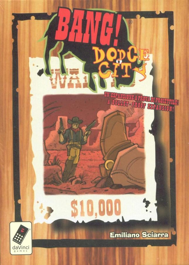 Bang! Dodge City Board Game with High Noon Expansion - Wild West Strategy Game for Family Game Night & Friends Gatherings