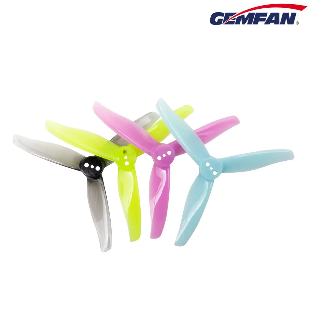 Gemfan Hurricane 3016 3-Blade Toothpick Propeller - 16pcs Set for FPV Drone Racing and Freestyle Flying - Compatible with Tiny Whoop and Micro Quadcopters - Durable PC Material for High-Speed Performance