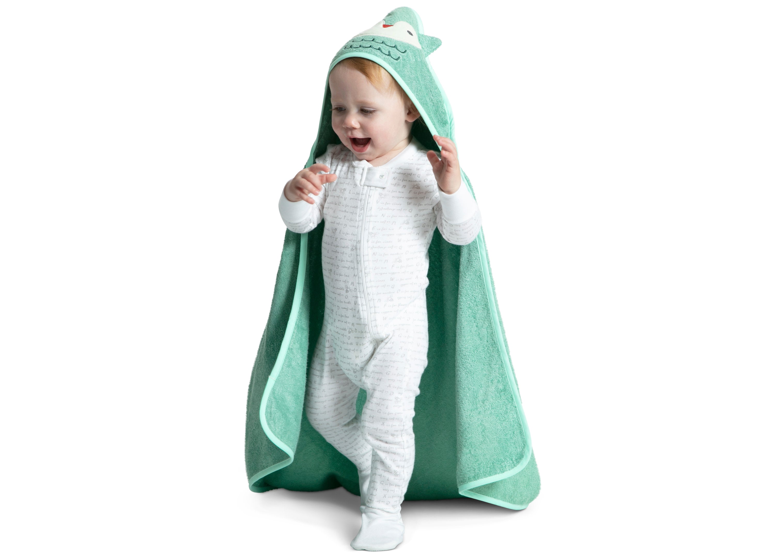 Soft Baby Hooded Bath Towel - 100% Cotton Absorbent & Gentle for Newborns - Perfect for Post-Bath Snuggles & Playtime