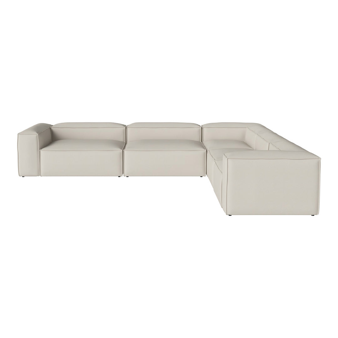 Cosima Corner Sofa - Modern L-Shaped Sectional Couch for Living Room, Home Theater & Lounge Spaces