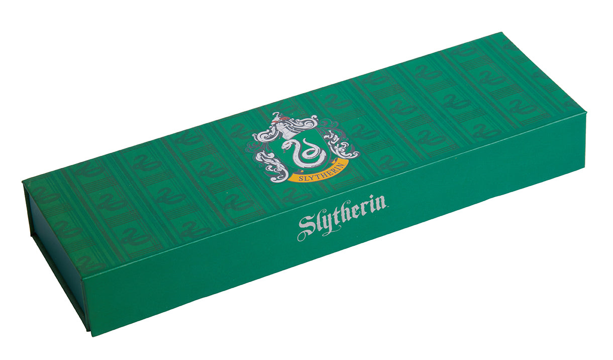 Harry Potter Slytherin House Magnetic Pencil Case - School Supplies for Fans | Perfect for Back to School, Office & Gift Giving