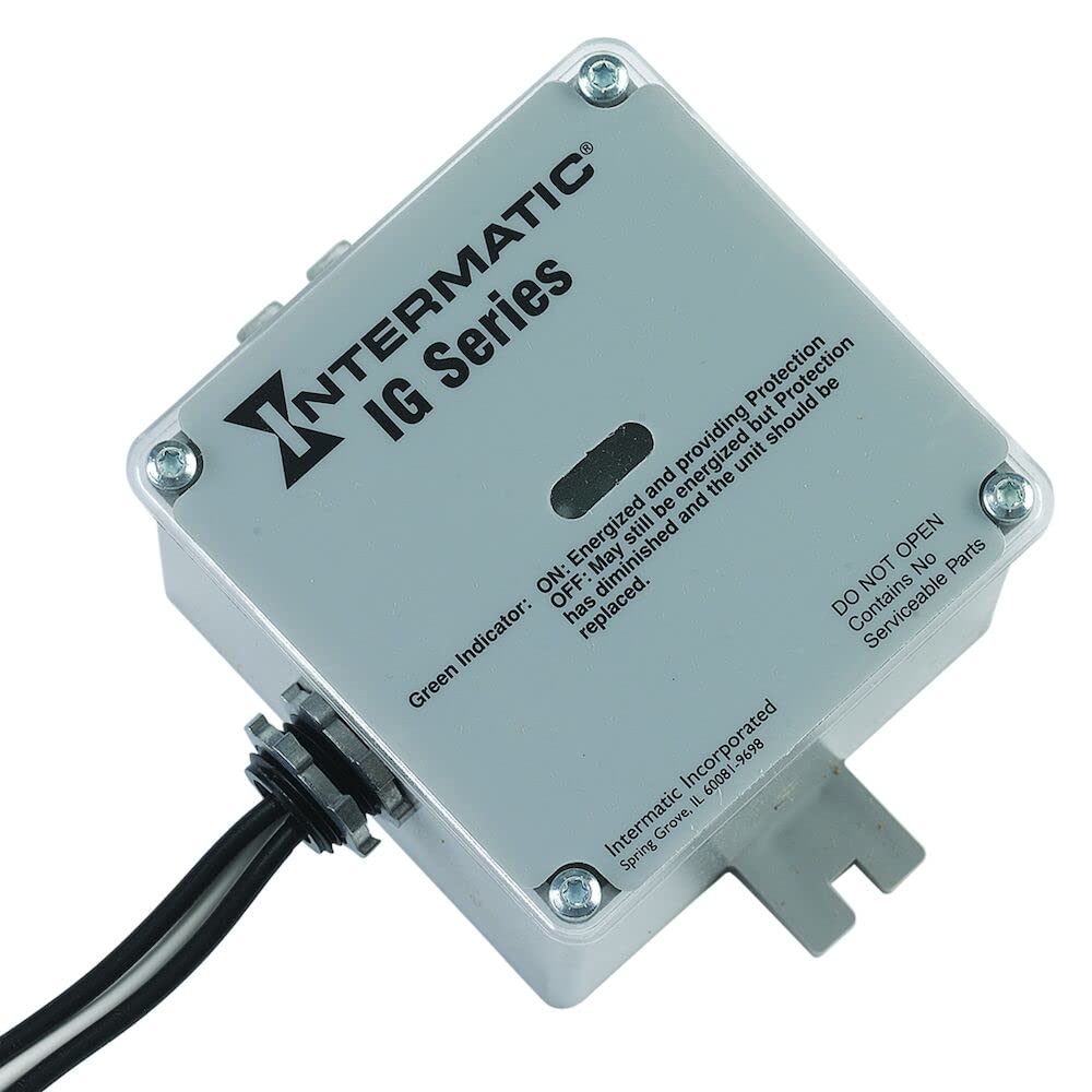 Intermatic IG1200RC3 Whole House Surge Protector - Safeguard Your Home Appliances & Electronics from Power Surges | Ideal for Residential & Commercial Use