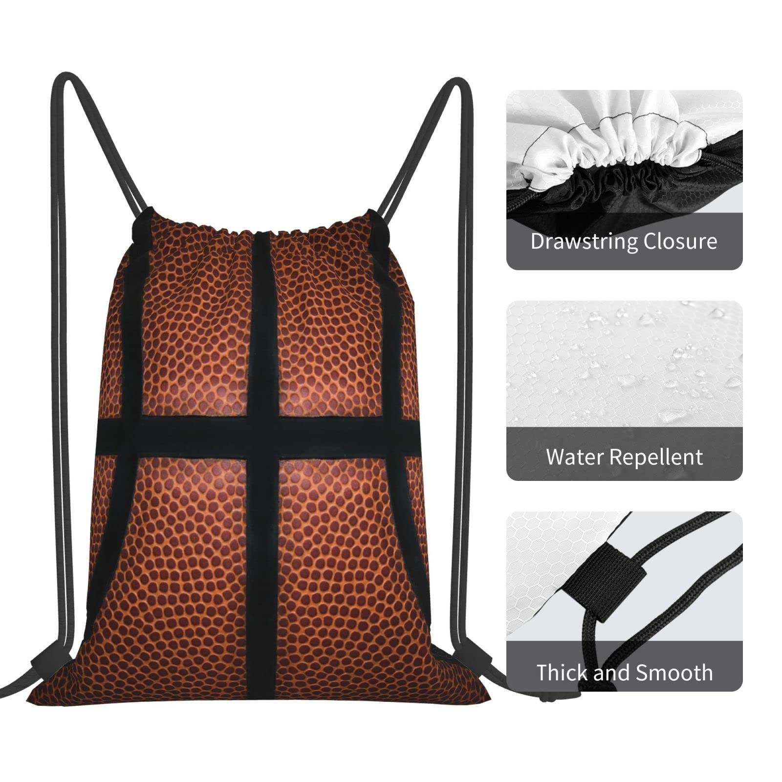 Drawstring Backpack - Lightweight Sports Gym Sack for Men & Women - Yoga, Travel, Shopping & Workout Essentials - Perfect for Gym, School, Beach and Outdoor Activities