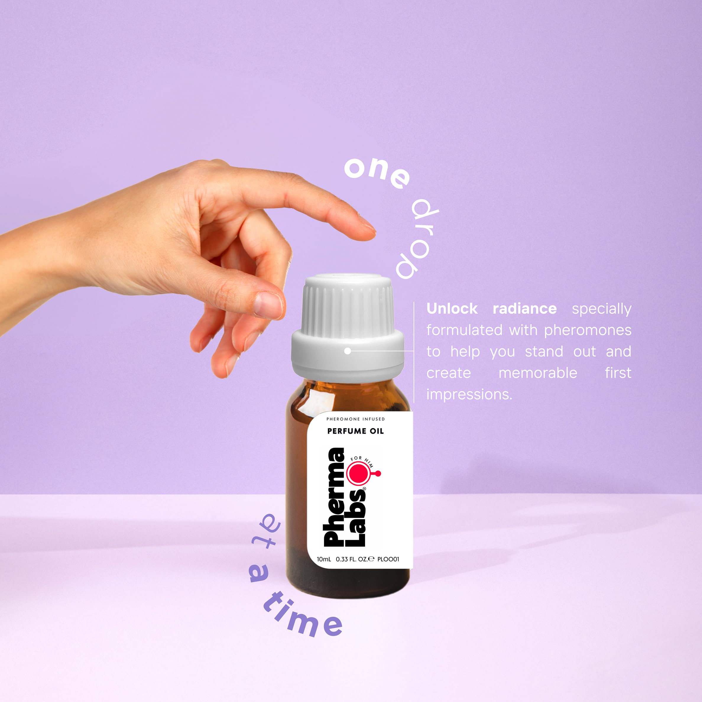 Powerful Pheromone Perfume Oil for Men - 10 mL Long-Lasting Attraction Fragrance - Enhance Confidence & Attractiveness for Dates, Clubs & Social Events