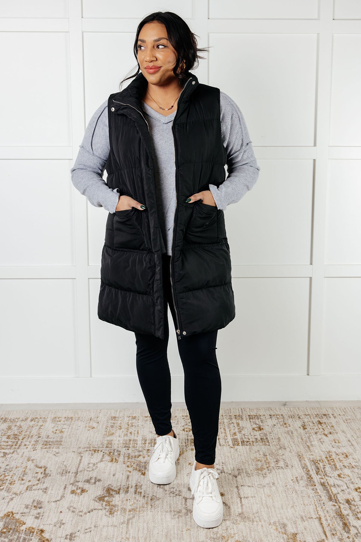 Soft Brushed Hacci Sweater Top in Heather Grey | Cozy Winter Pullover for Women | Perfect for Layering & Casual Outfits