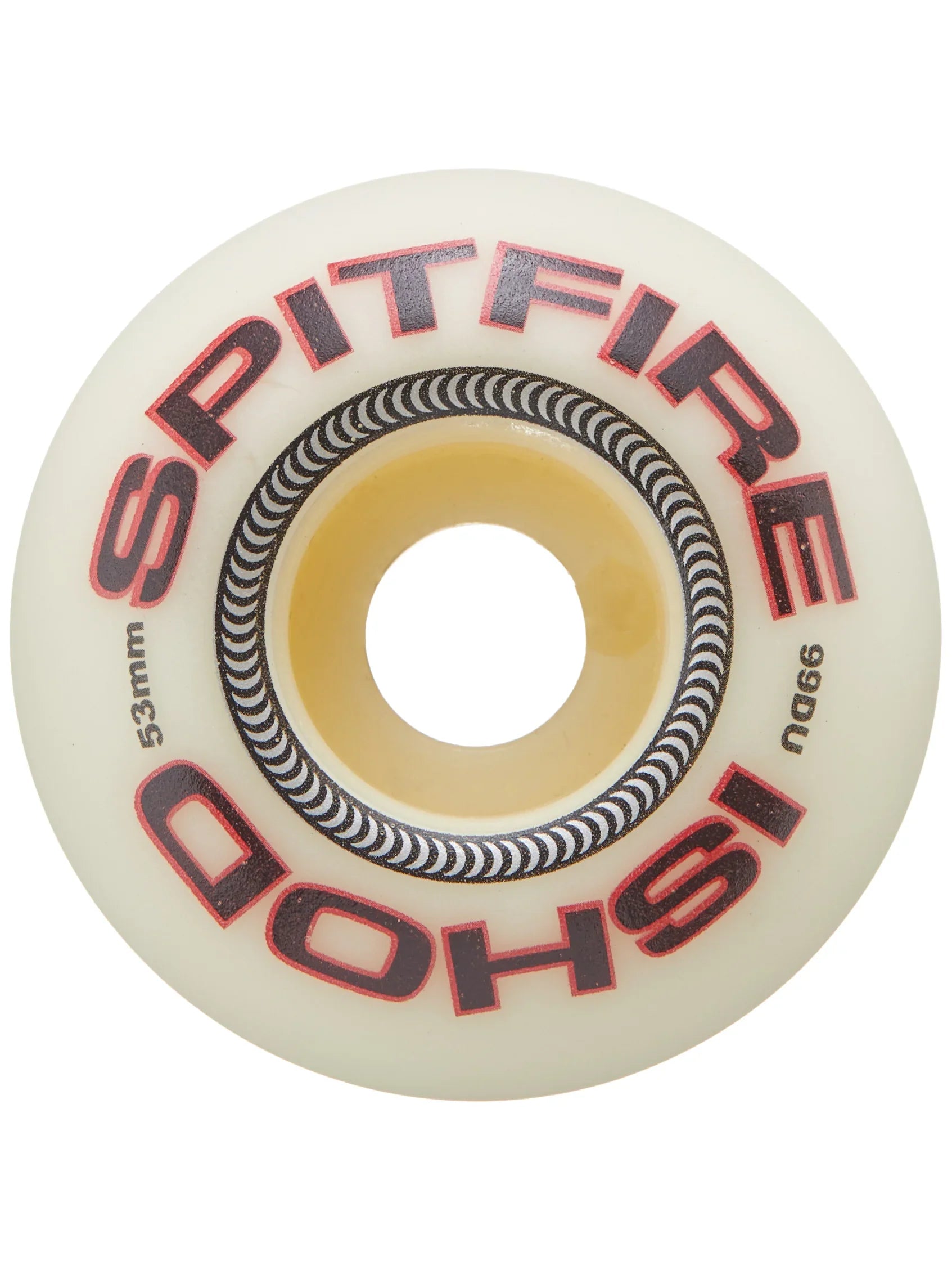 Spitfire F4 Formula Four Ishos Lock-In Classic 99du Skateboard Wheels - High Performance for Street & Park Skating - Perfect for Tricks, Commuting & Smooth Rides