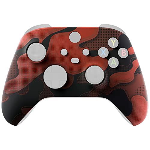 Camouflage Red Black