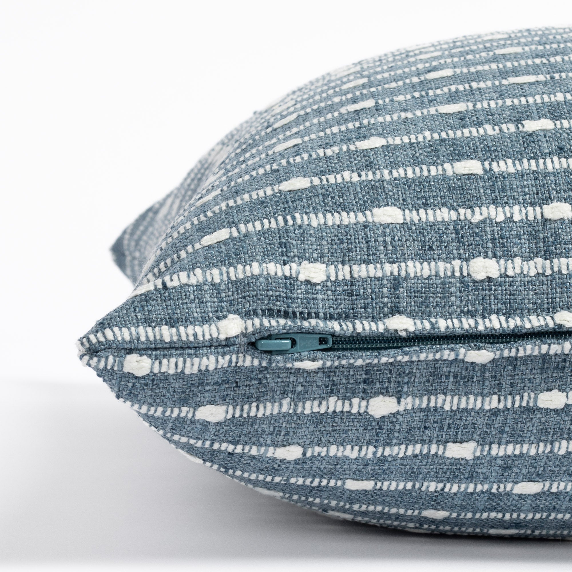 Arren Stripe 20x20 Inch Decorative Throw Pillow Cover - Soft Chambray Fabric for Couch, Bed & Home Decor - Modern Striped Design for Living Room, Bedroom & Nursery