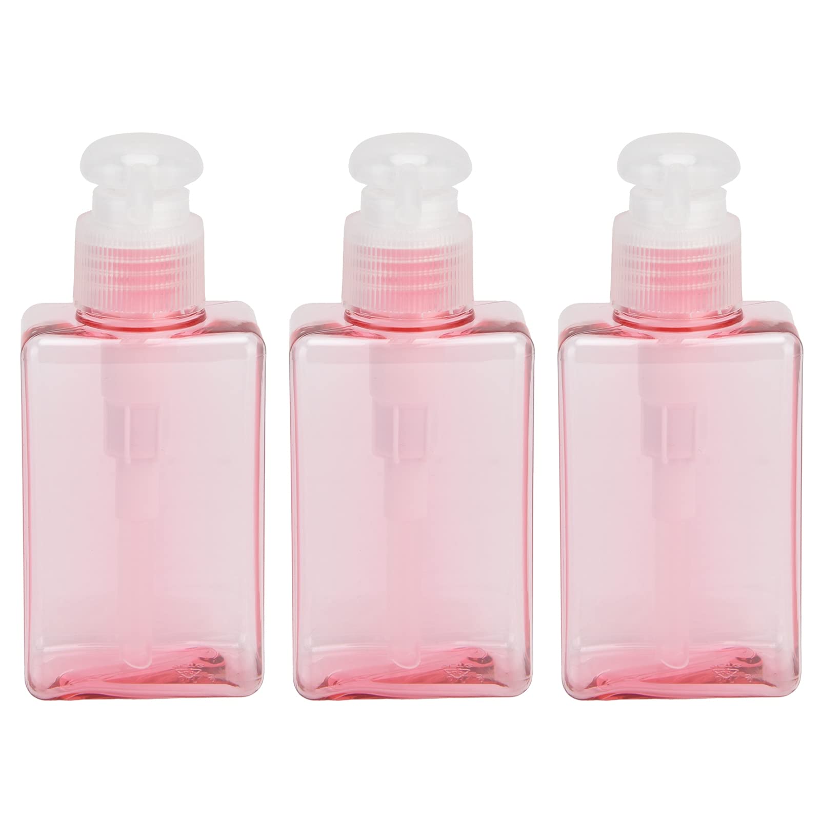 Leak-Proof Travel Size Bottles for Toiletries - 3oz TSA Approved Empty Plastic Containers for Shampoo, Lotion & Cosmetics | Perfect for Air Travel, Gym & Vacation Essentials