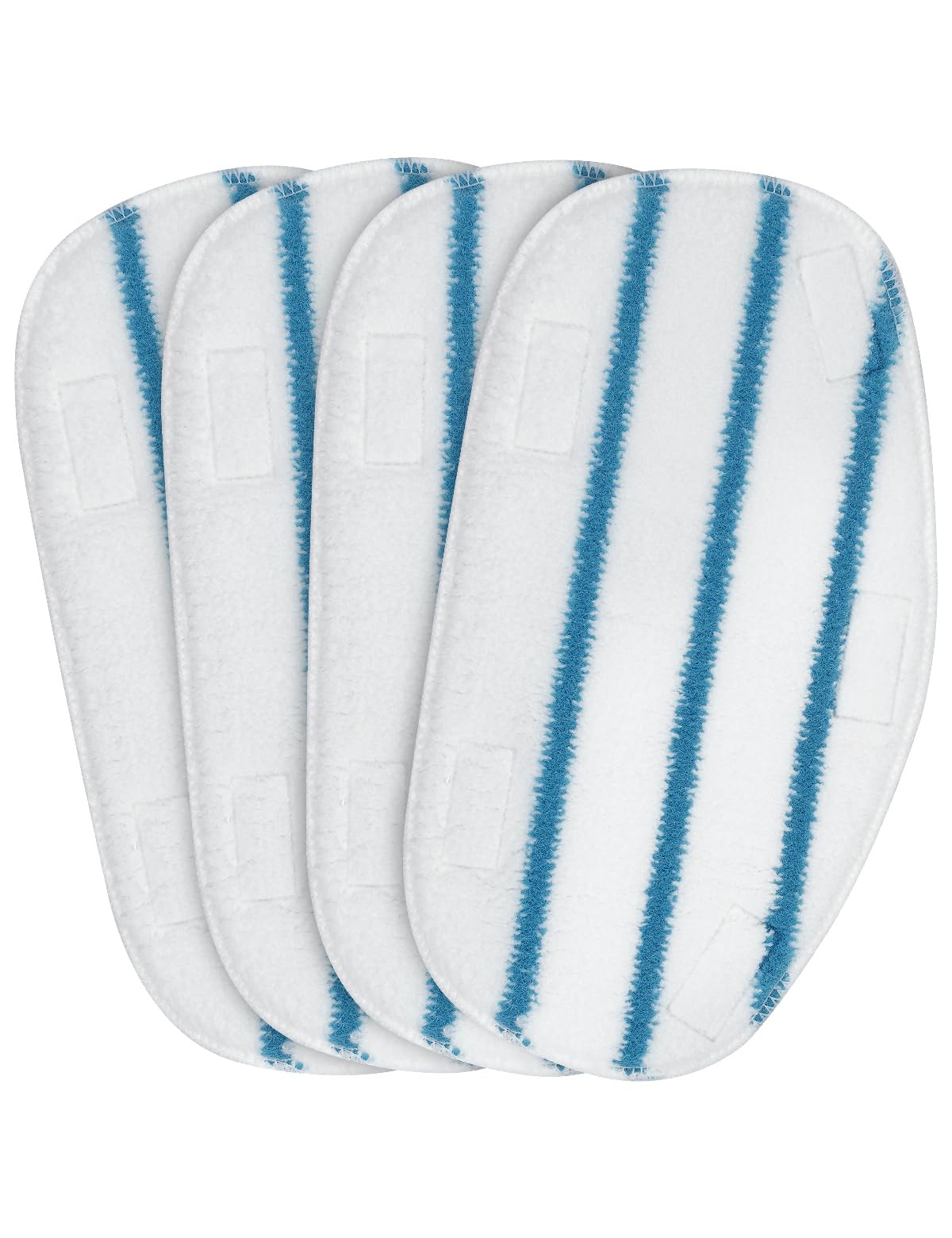 PurSteam ThermaPro 10-in-1 & 211 Steam Mop Replacement Pads - Washable & Reusable Microfiber Cleaning Pads for Steam Mop Cleaners - Perfect for Hardwood, Tile & Laminate Floor Cleaning