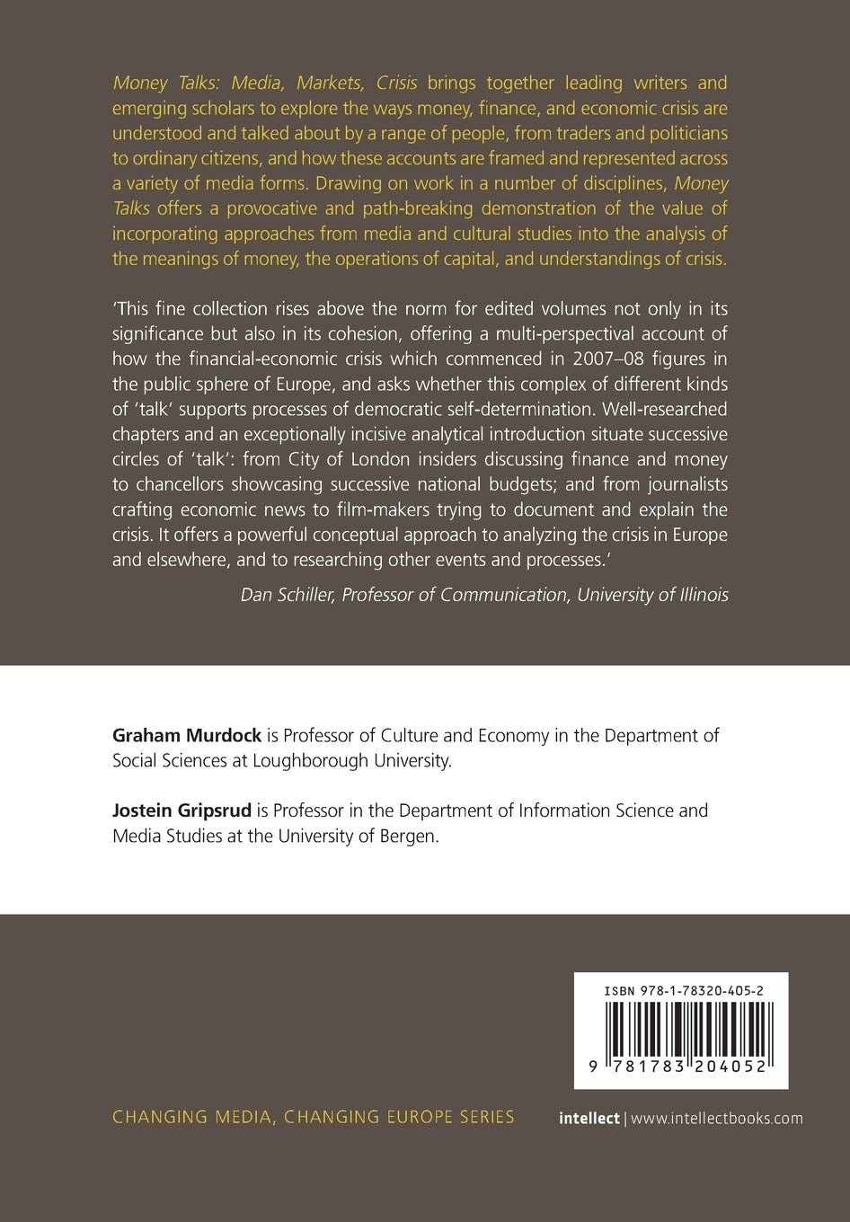 Money Talks: Media, Markets & Crisis - Analysis of Changing Media Landscape in Europe | Perfect for Economics Students, Media Researchers & Policy Makers