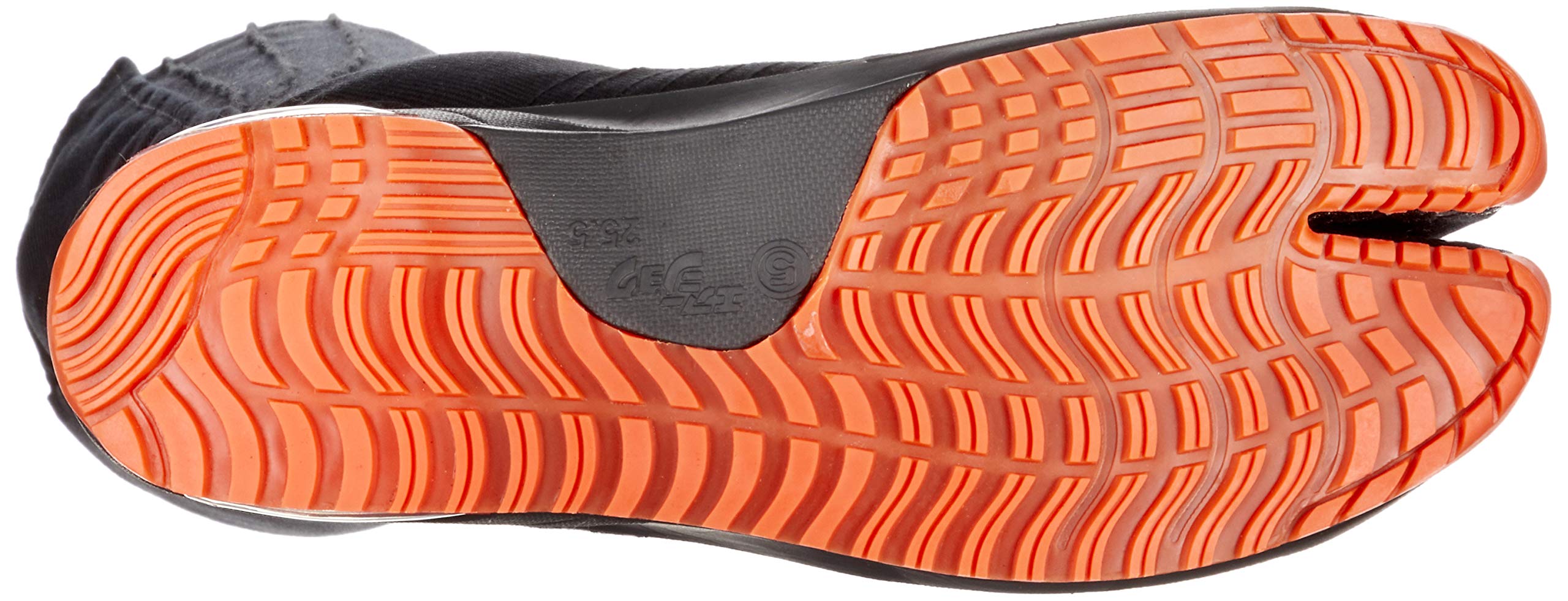 Marugo Traditional Japanese Tabi Shoes - Air Jog V 12 Clasps Air Cushioned Toe Boots for Men & Women - Comfortable Long Boots for Martial Arts, Running & Outdoor Activities