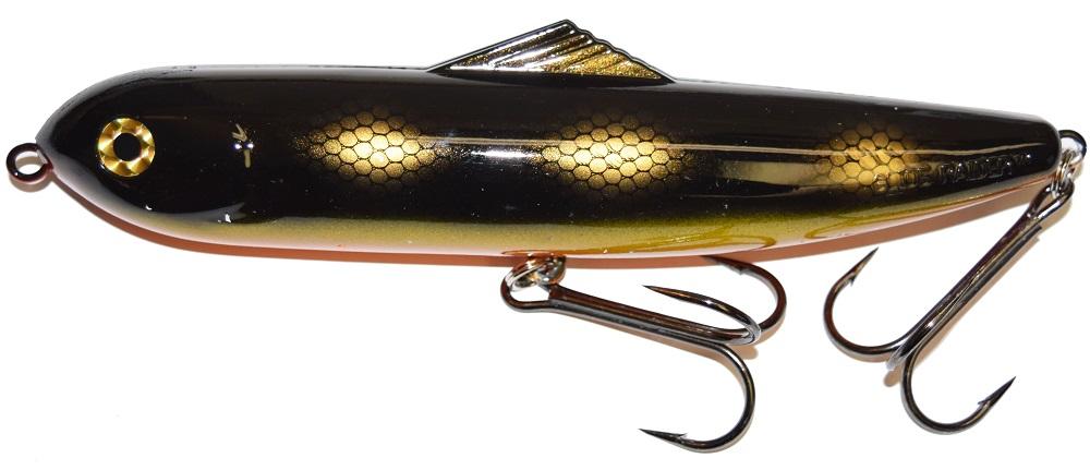 Bucher Glide Raider Glide Bait Fishing Lure - Topwater Bass Fishing Lure for Freshwater & Saltwater - Perfect for Casting, Trolling and Kayak Fishing