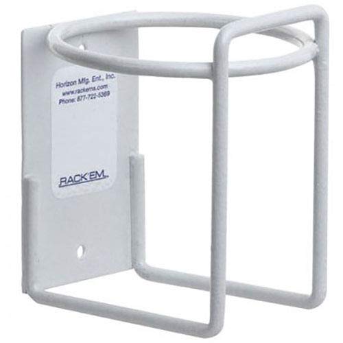 Horizon Mfg. Small Bottle Rack 4073 - White Plastic Organizer for 3.5