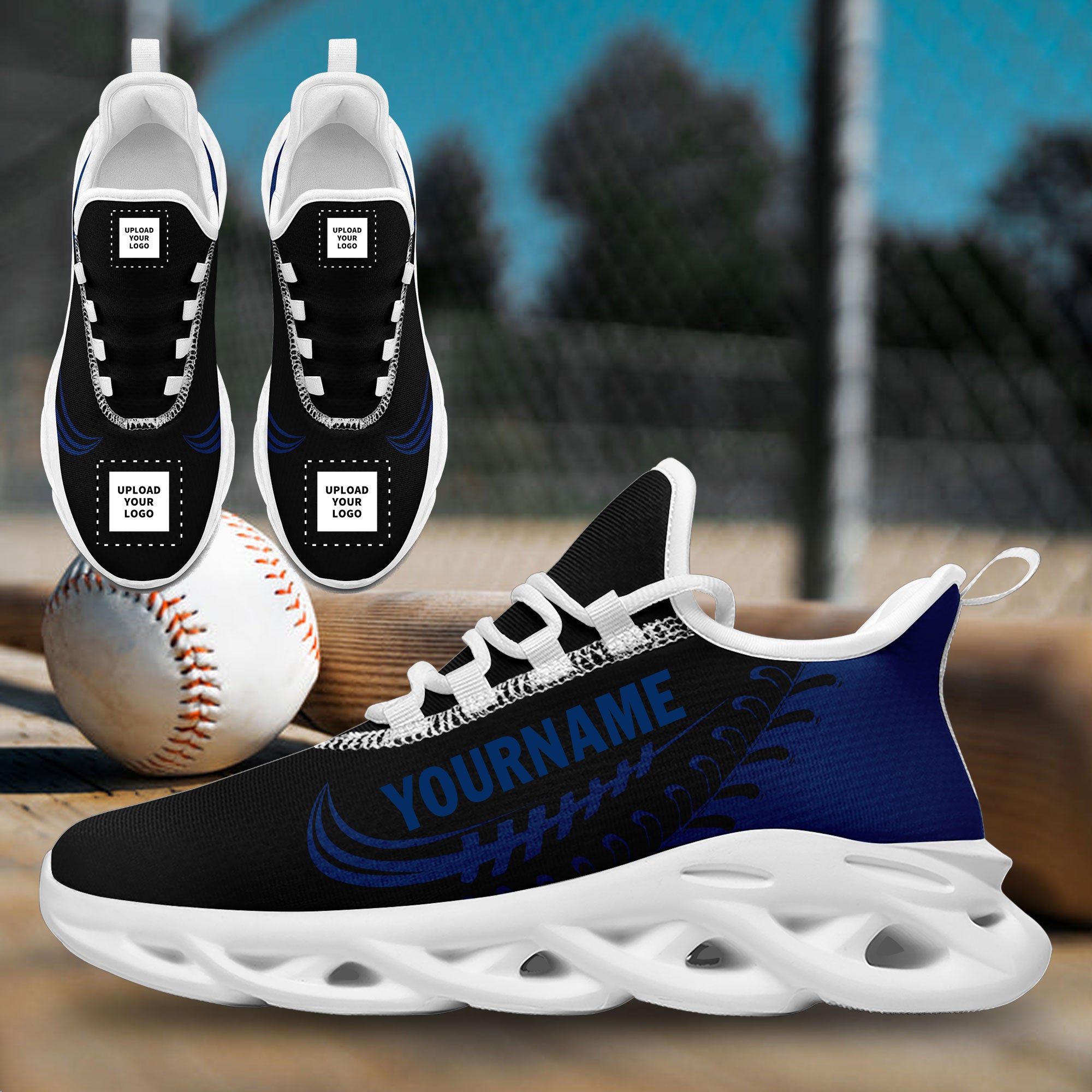 Custom MaxSoul Personalized Running Shoes - Lightweight Breathable Athletic Sneakers for Men & Women | Perfect for Jogging, Gym Workouts & Casual Wear