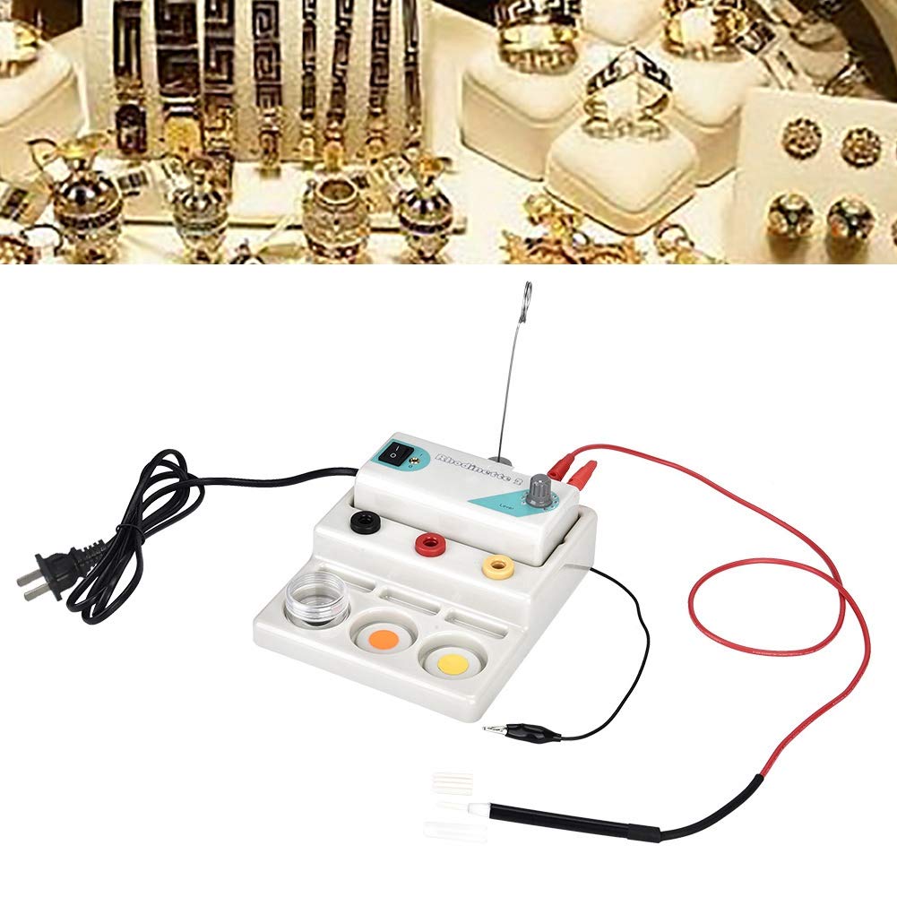 Professional Gold Plating Kit - Jewelry Electroplating Pen for Gold, Silver & Copper Plating | DIY Metal Coating Tool for Rings, Necklaces & Home Decor | Perfect for Jewelry Repair & Craft Projects