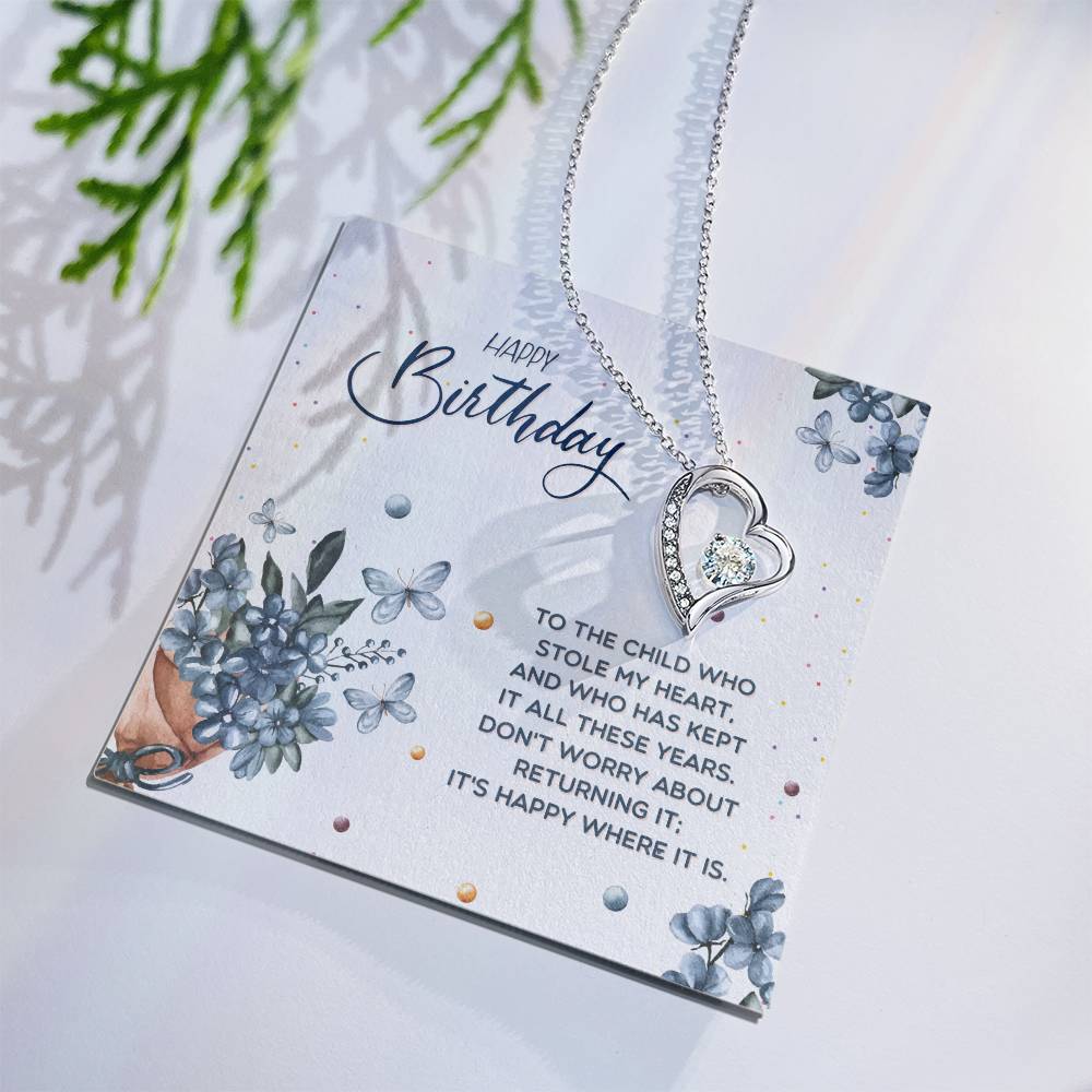 Personalized Birthday Necklace for Daughter - Unique Birthday Gift for Her - Perfect for Birthdays, Anniversaries & Special Occasions