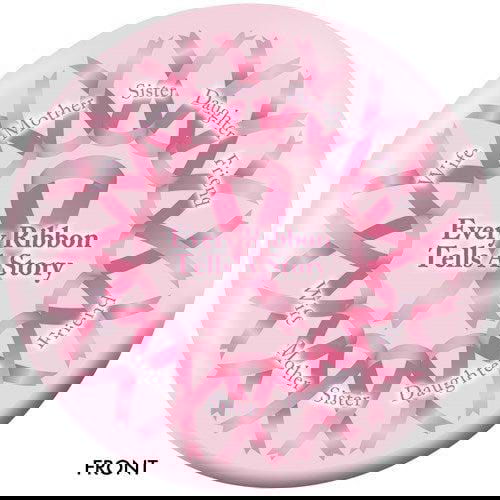 OnTheBallBowling Breast Cancer Awareness Bowling Ball - Unique Ribbon Design for Charity Support | Perfect for Bowling Enthusiasts & Cancer Awareness Events