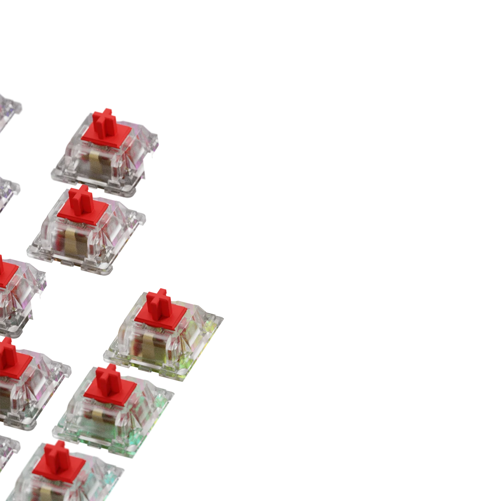 Glorious Fox Mechanical Keyboard Switches - MX Standard 65% ANSI Layout for Gaming & Typing | Perfect for Esports, Office Work & Programming