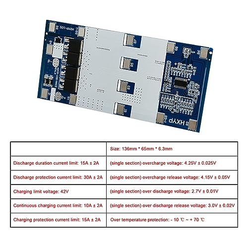 10s Overcharge 4.25v