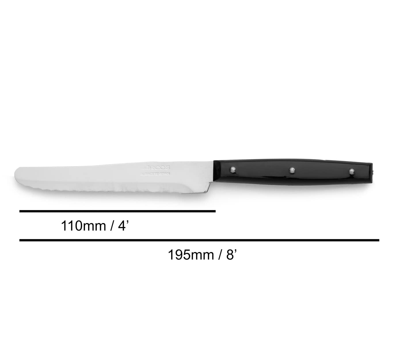 Arcos 370625 Dessert Knife - 4.33