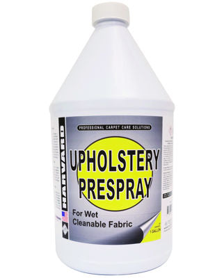 Upholstery Pre-Spray Cleaner (4 x 1 Gallon) - Professional Fabric Treatment for Deep Cleaning Couches, Sofas & Car Seats