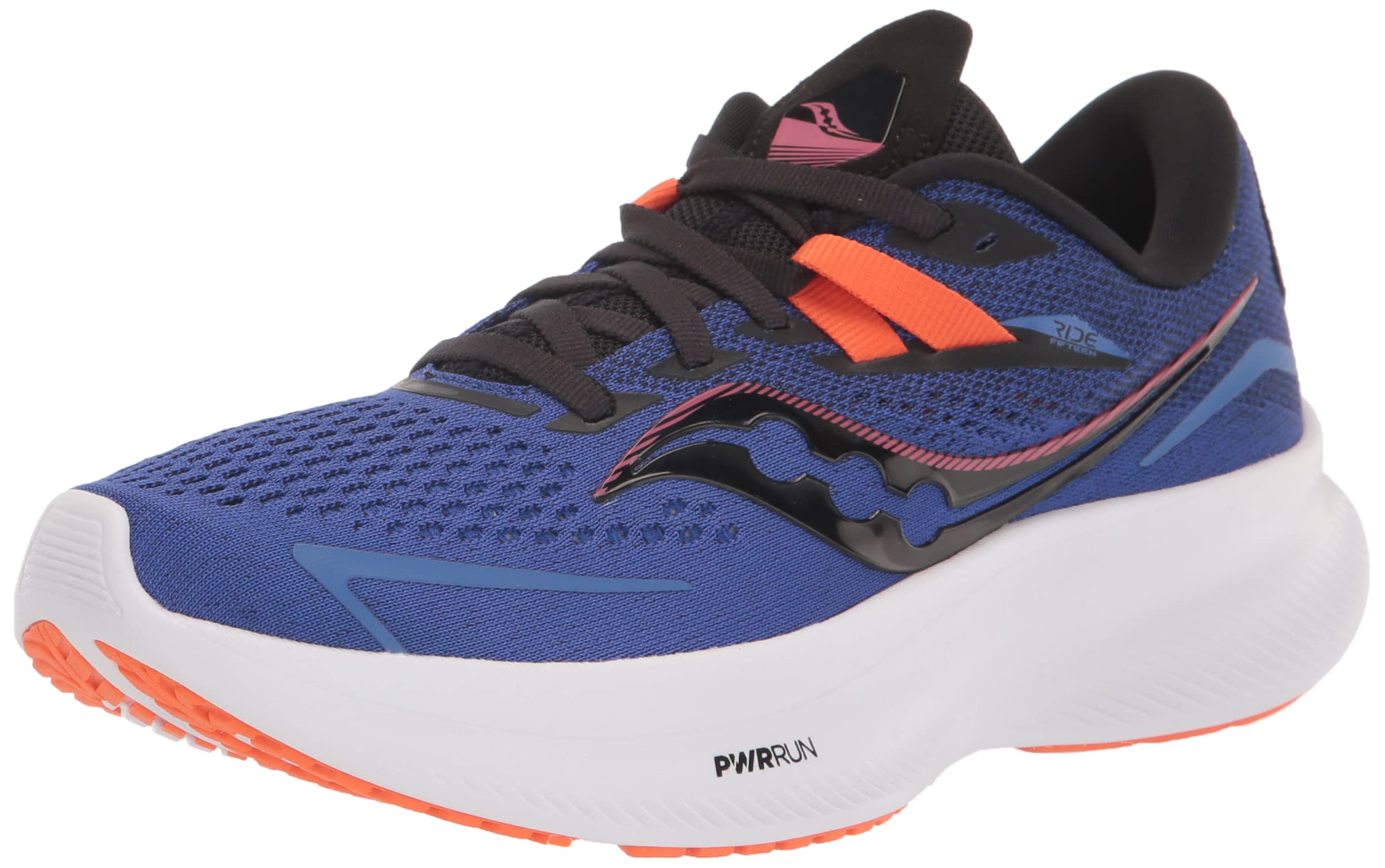 Saucony Women's Ride 15 Running Shoes - Lightweight Cushioned Sneakers for Road Running, Jogging & Gym Workouts | Perfect for Marathon Training & Daily Fitness