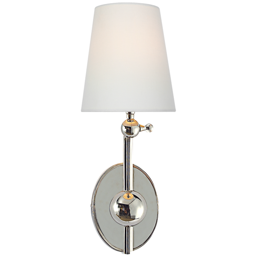 Adrian Pivoting Wall Sconce - Adjustable Modern Lighting Fixture for Bedroom, Living Room & Hallway Decor