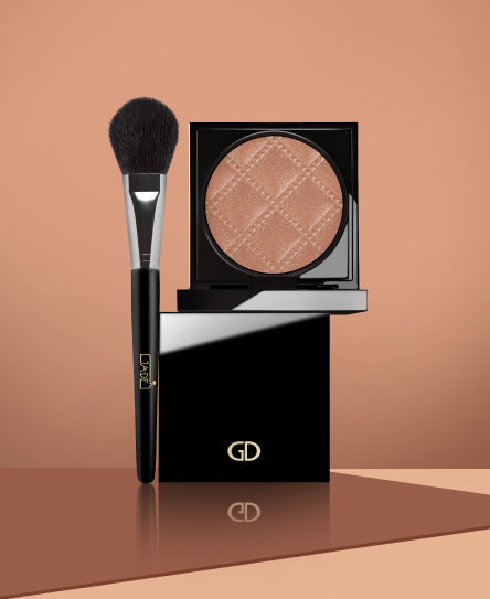 Idyllic Soft Satin Bronzing Powder 66 - Natural Glow Makeup for Contouring & Highlighting | Perfect for Everyday Wear & Special Occasions