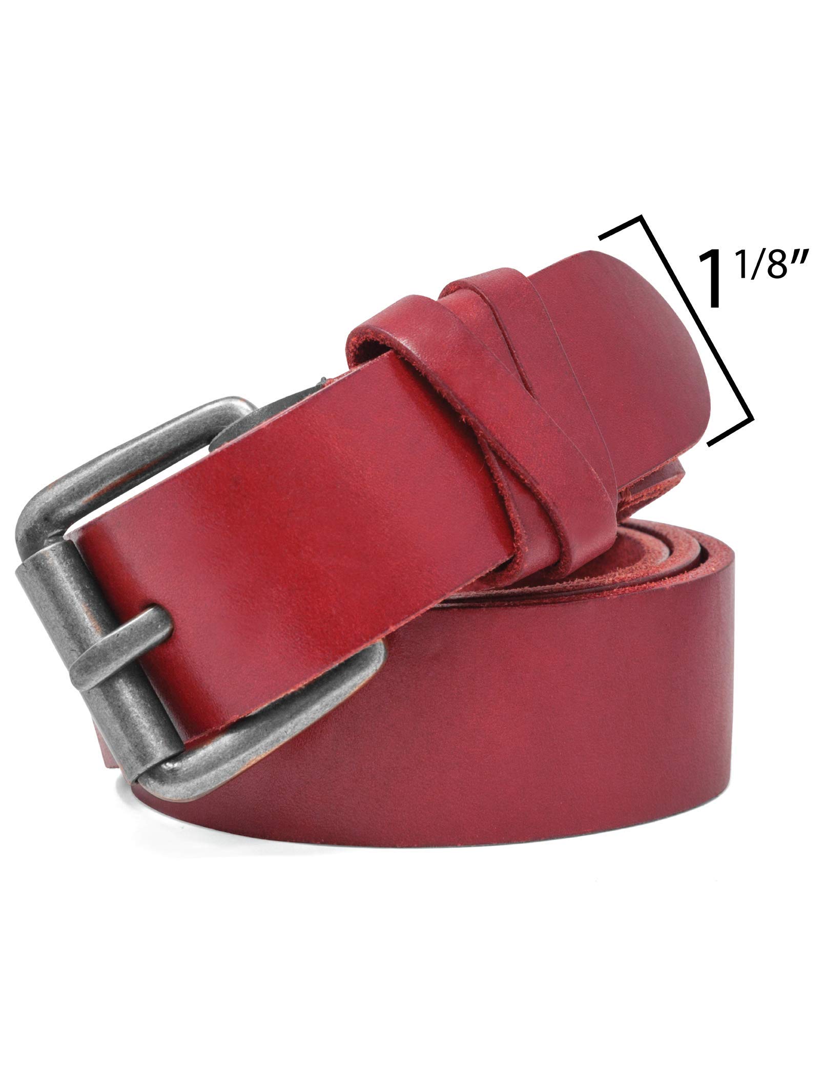 Timberland Women's Genuine Leather Casual Belt for Jeans & Pants - Stylish & Durable Waist Accessory for Everyday Wear