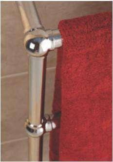 Tuzio Woodstock Hardwired or Plug-in Towel Warmer - 26.5
