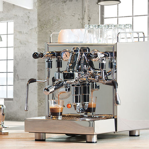 ECM Mechanika IV Profi Rotary Pump Espresso Machine - Professional Grade for Home Baristas & Coffee Shops | Perfect for Latte, Cappuccino & Espresso Drinks