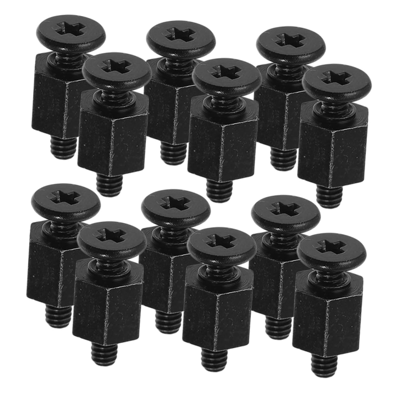 24 Pcs Laptop Motherboard Screws Set - Durable Iron Mounting Screws for Computer Motherboards, Convenient Repair & Maintenance Kit for Laptop Desktops