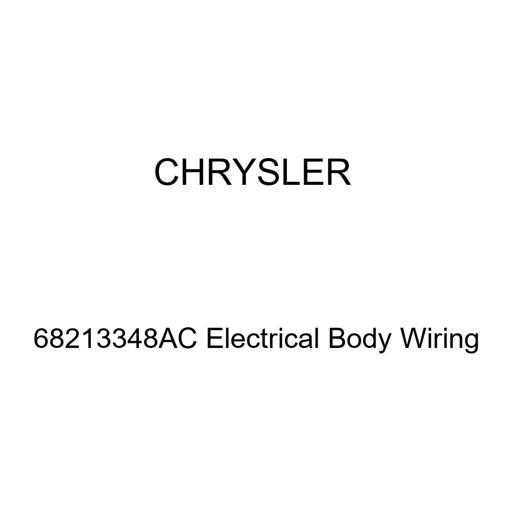 Genuine Chrysler 68213348AC Electrical Body Wiring Harness - OEM Replacement Part for Chrysler Vehicles - Perfect for Electrical System Repairs & Upgrades