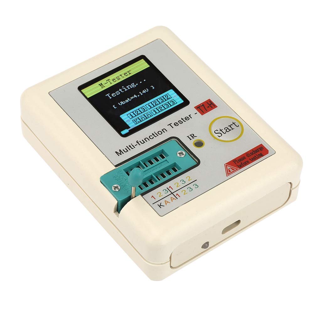 TFT Graphic Tester & Transistor Tester - Automatic Self-Test with Calibration | Wear-Resistant & Durable for Heavy Duty Equipment | Ideal for Electronics Repair, Industrial Testing & Equipment Maintenance
