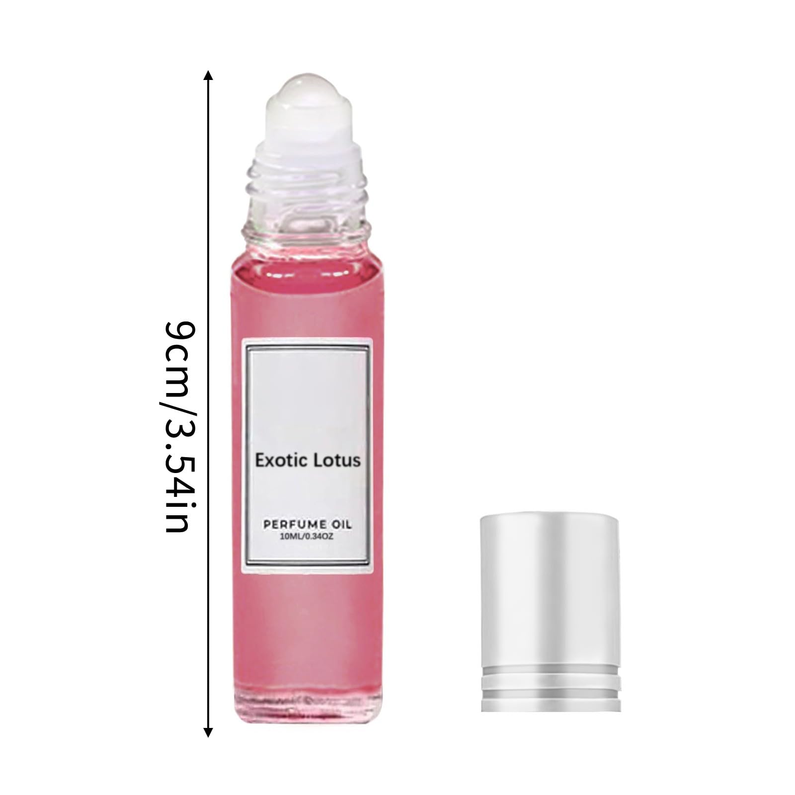 Women's Pheromone Perfume Oil - Sweet Original Scent Roll-On (Rose) | Portable & Long-Lasting Fragrance for Date Night, Office & Special Occasions