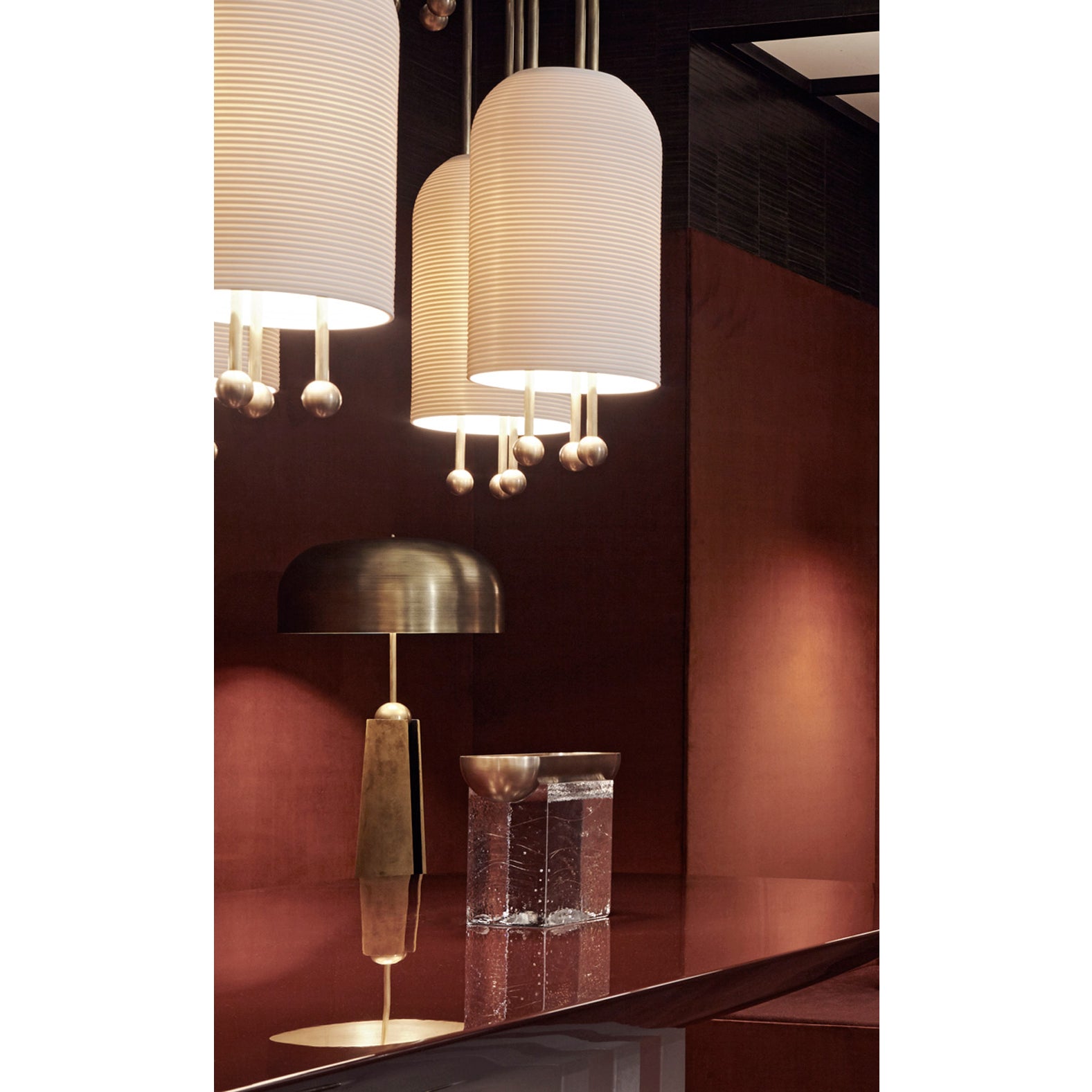 Bertha Pendant Light - Modern Hanging Ceiling Lamp for Kitchen Island, Dining Room & Bedroom | Dimmable LED Lighting Fixture