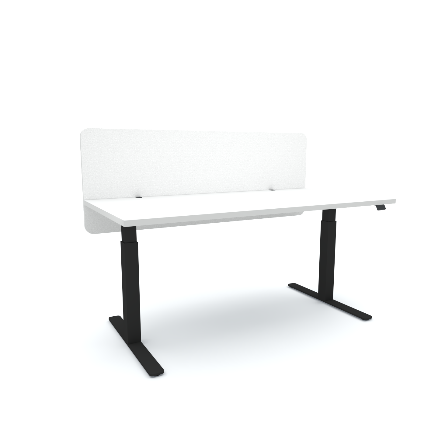 Acoustic Desk Privacy Screen 1500mm x 600mm x 24mm - Noise Reducing Office Partition Panel in Multiple Colors | Perfect for Open Plan Workspaces & Home Offices