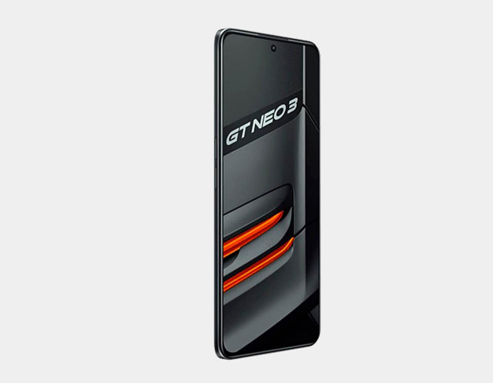 Realme GT Neo 3 5G Smartphone - Unlocked GSM Android Phone with 256GB ROM & 8GB RAM, Dual SIM, 120Hz AMOLED Display - Perfect for Gaming, Streaming & Productivity (Black)