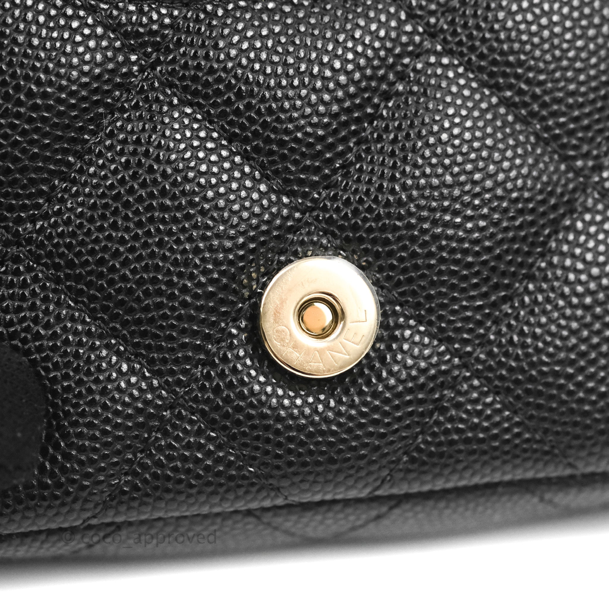 Chanel Classic Flap Belt Bag in Black Caviar Leather with Gold Hardware - Elegant Crossbody for Women, Perfect for Parties & Daily Wear