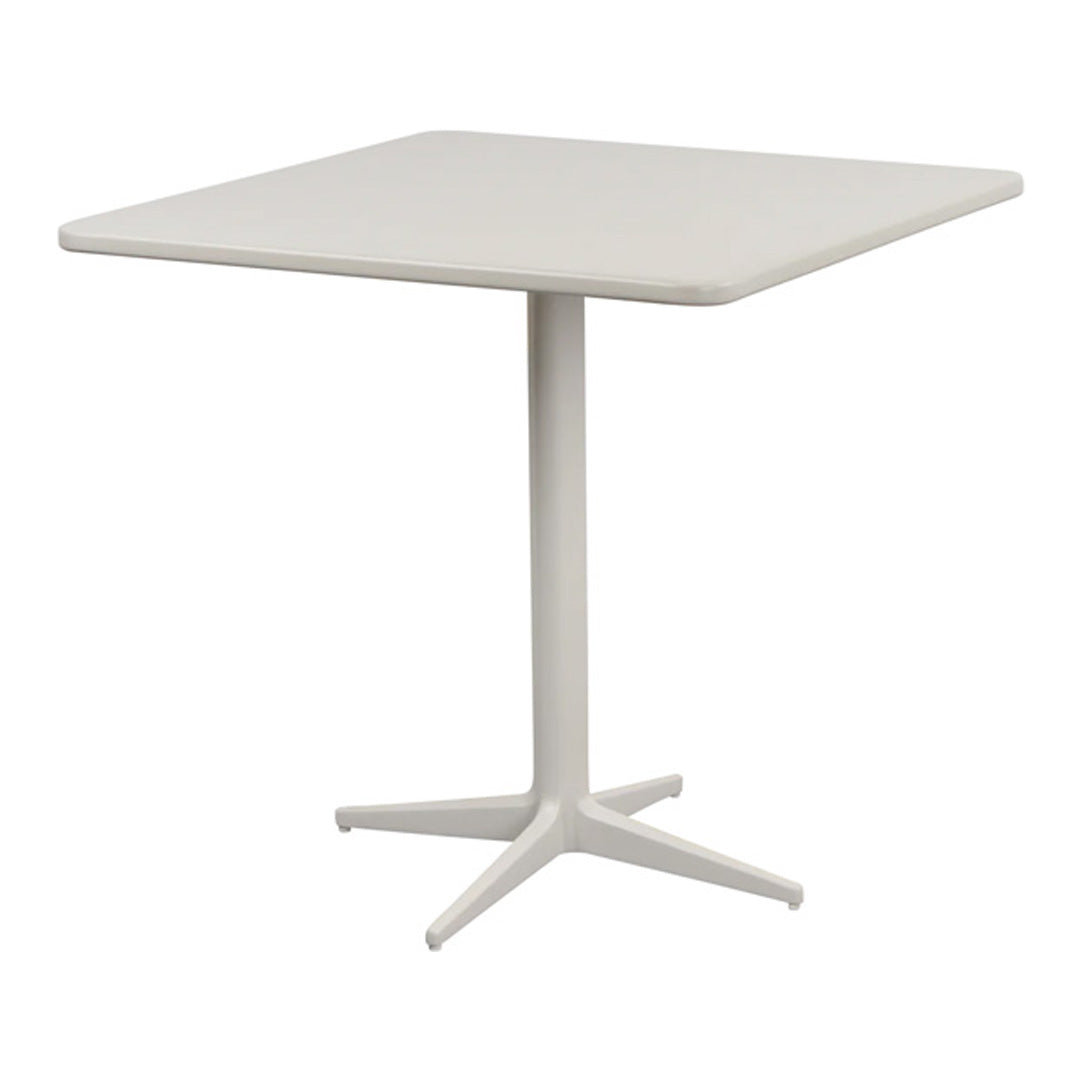 Outdoor Cafe Table Square - Durable Weatherproof Patio Dining Table for Restaurants, Gardens & Backyards - Perfect for Coffee Shops, Bistros & Outdoor Entertaining
