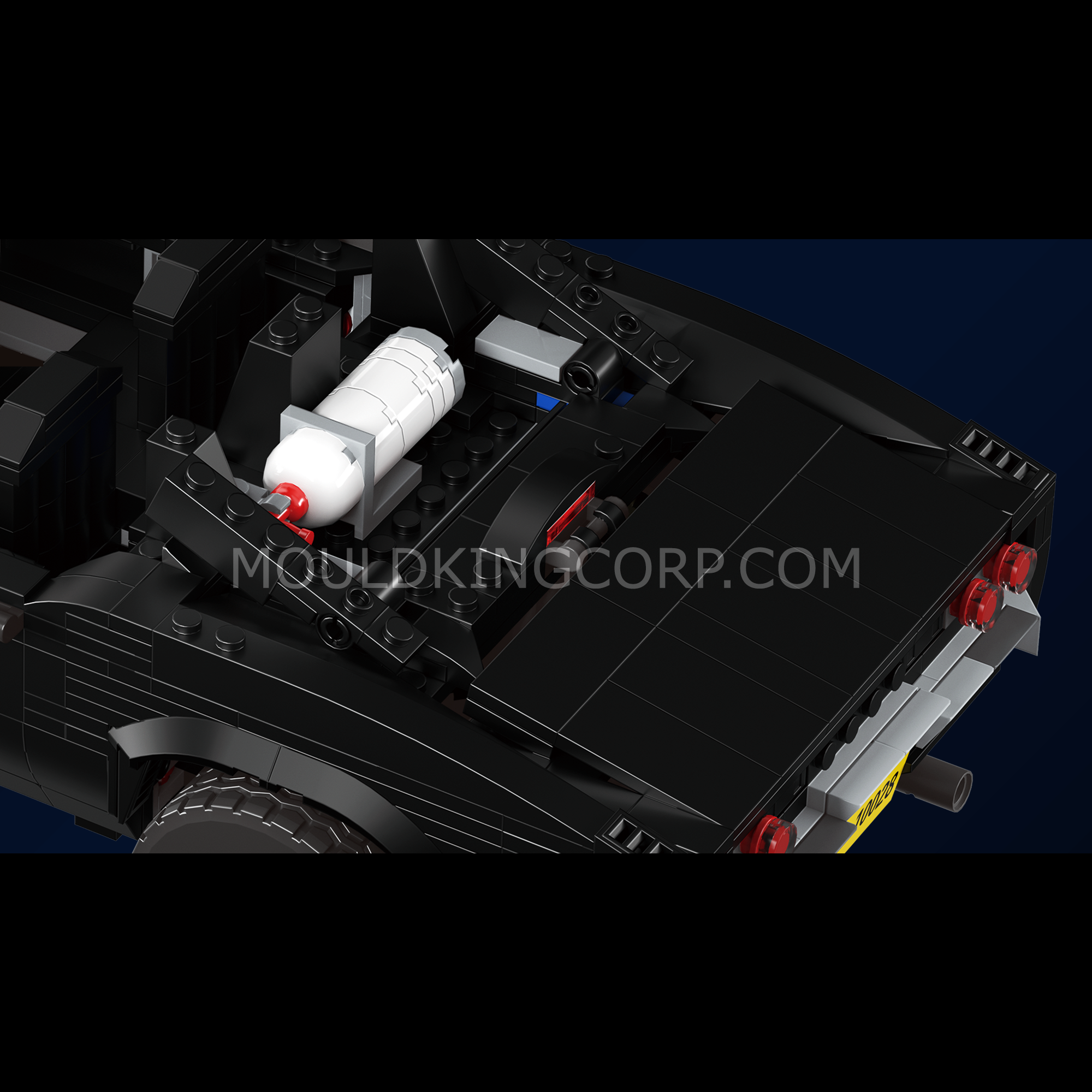 Mould King 10028 American Muscle Car Building Kit with 1,439 PCS - Compatible with LEGO - Perfect for Kids & Adults, DIY Model Car for Home Decoration & Gift Giving